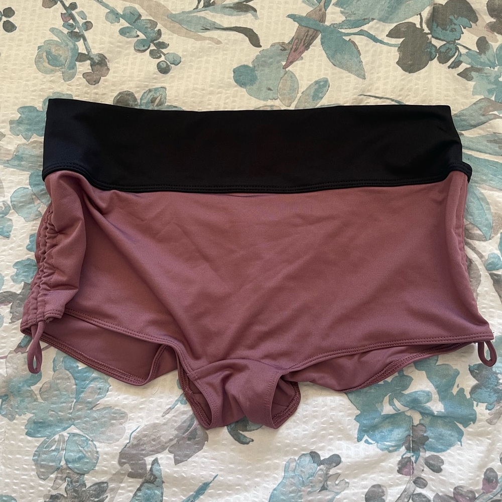 Pink Victoria’s Secret Sport Two-Tone Swim Shorts NWT